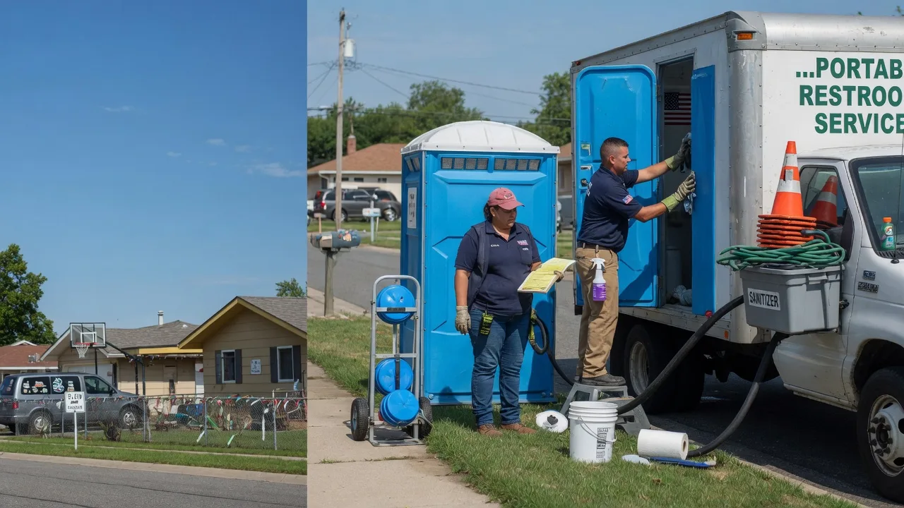 Portable Toilet Rental in Connell, WA near me